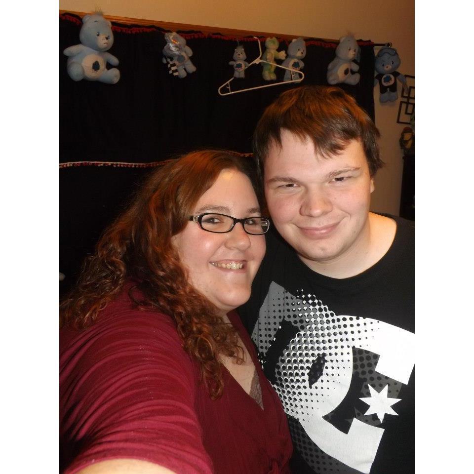 Our first picture together 2012