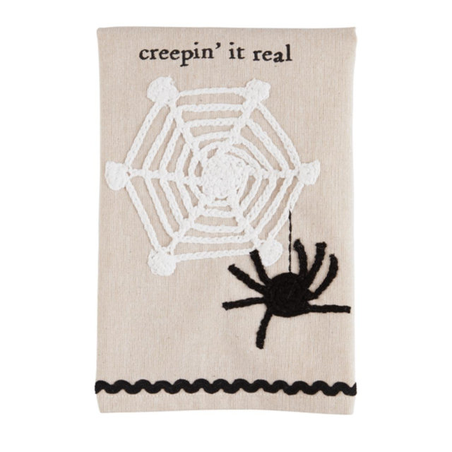 Creepin' It Real Crochet Towel