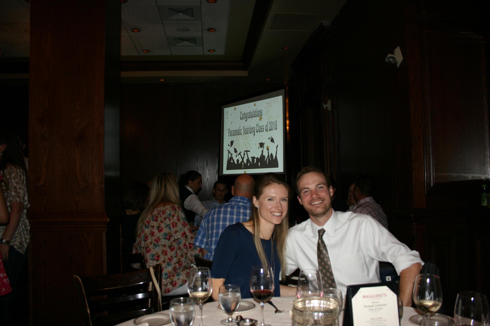 Weston’s graduation from Paramedic school