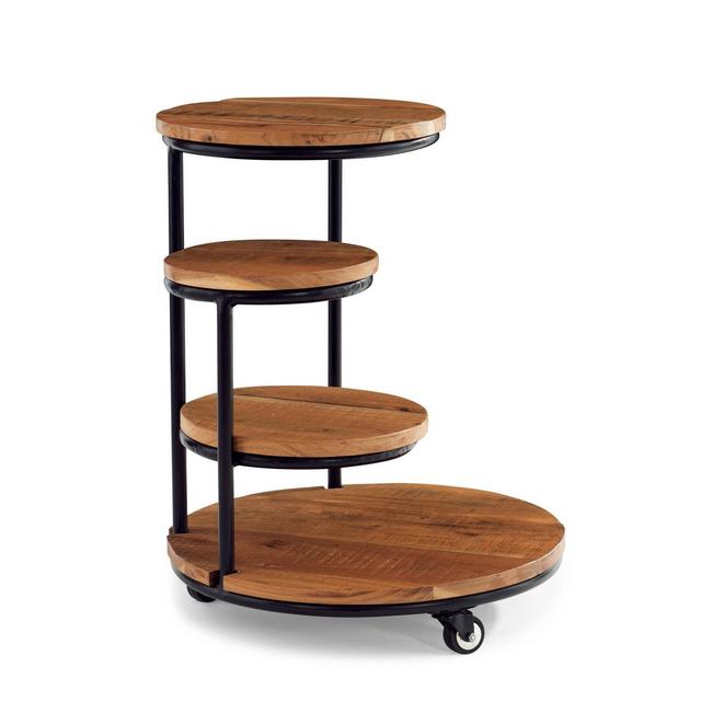 Asprey Plant Stand with Wheels Black - Powell Company