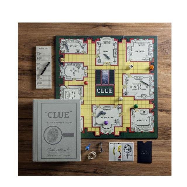 Clue Vintage Bookshelf Edition