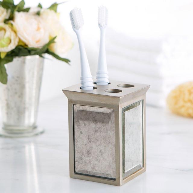 Strafford Glass Toothbrush Holder