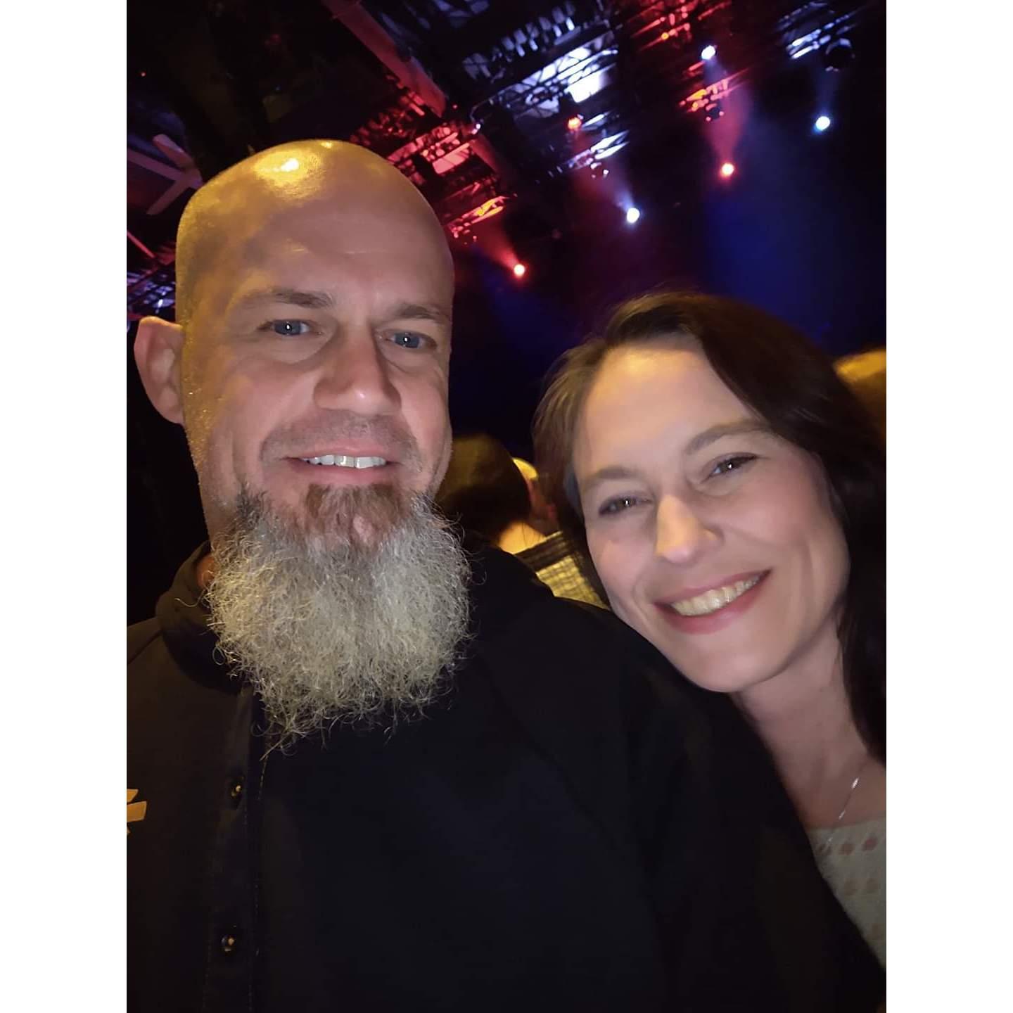Our first concert together.
The Devil Makes Three
January 2020