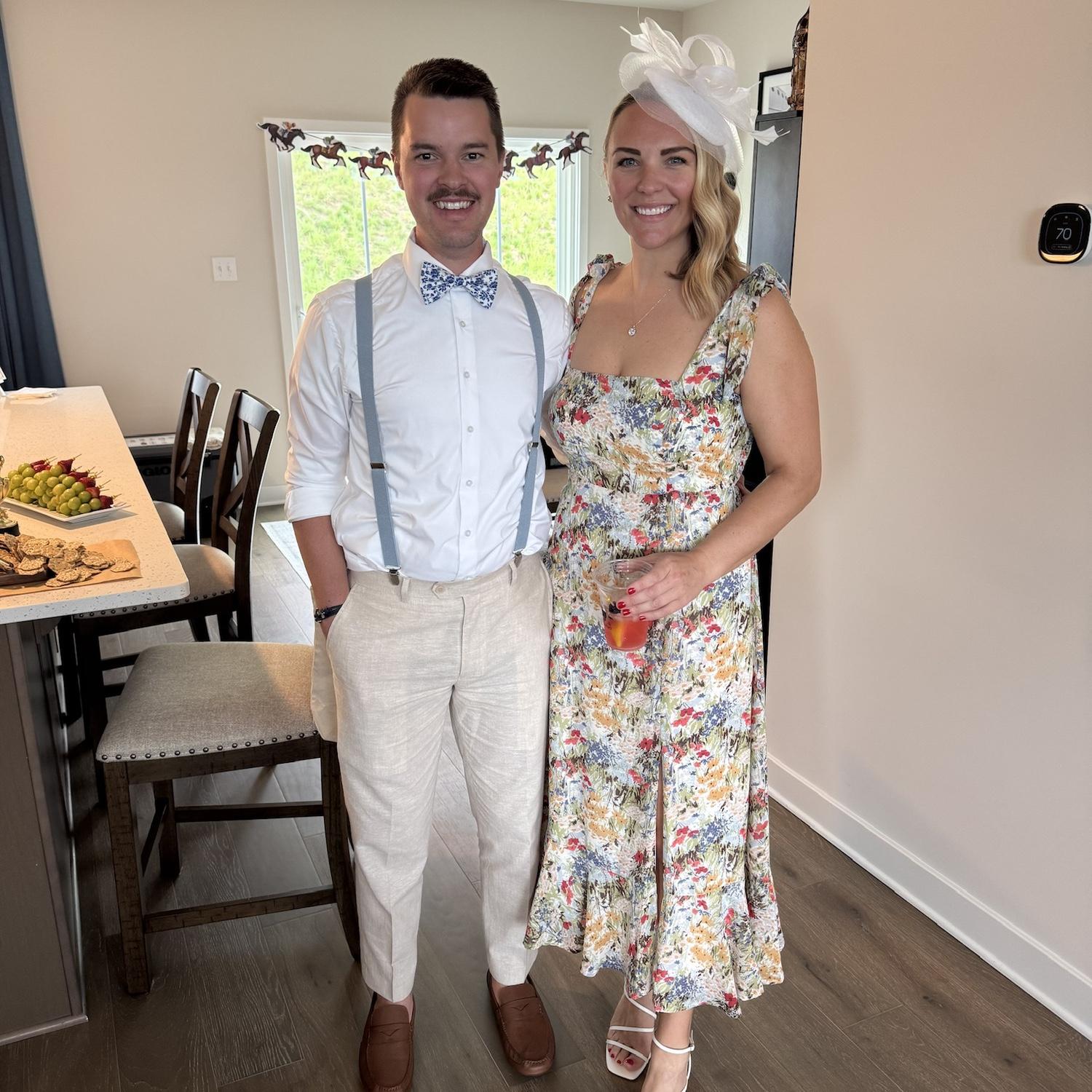 Hosting our first annual Kentucky Derby party. So much fun. May 2025.