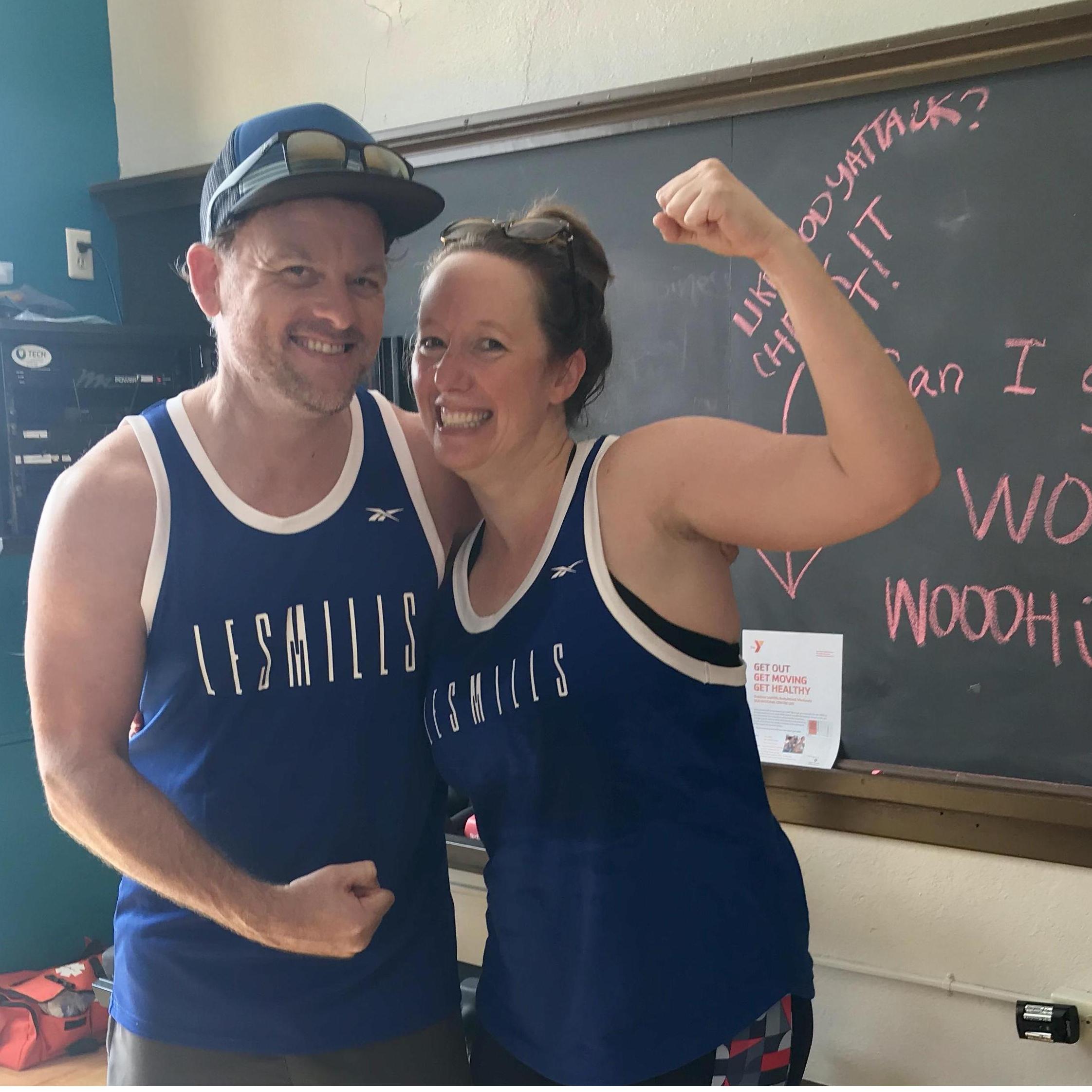 Particularly if they work out in matching shirts! Shout out to our love for the YMCA!