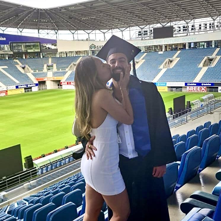 July 2023: Daniel graduated with his Master’s