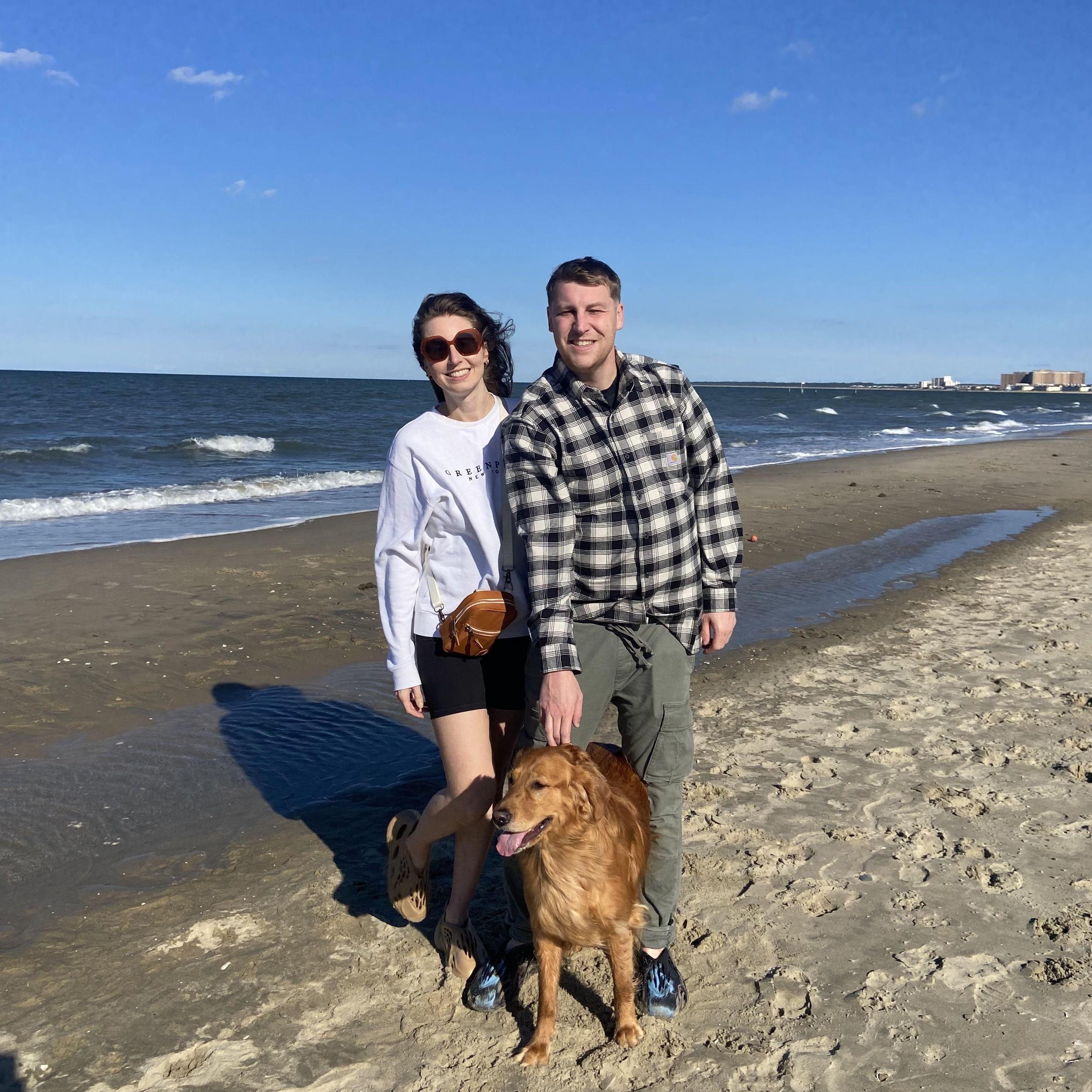 Soon after we moved in together in Virginia Beach last year