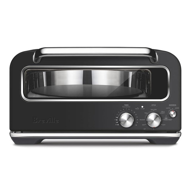 Breville BPZ820BTR Smart Oven Pizzaiolo Countertop Pizza Maker, Black Truffle