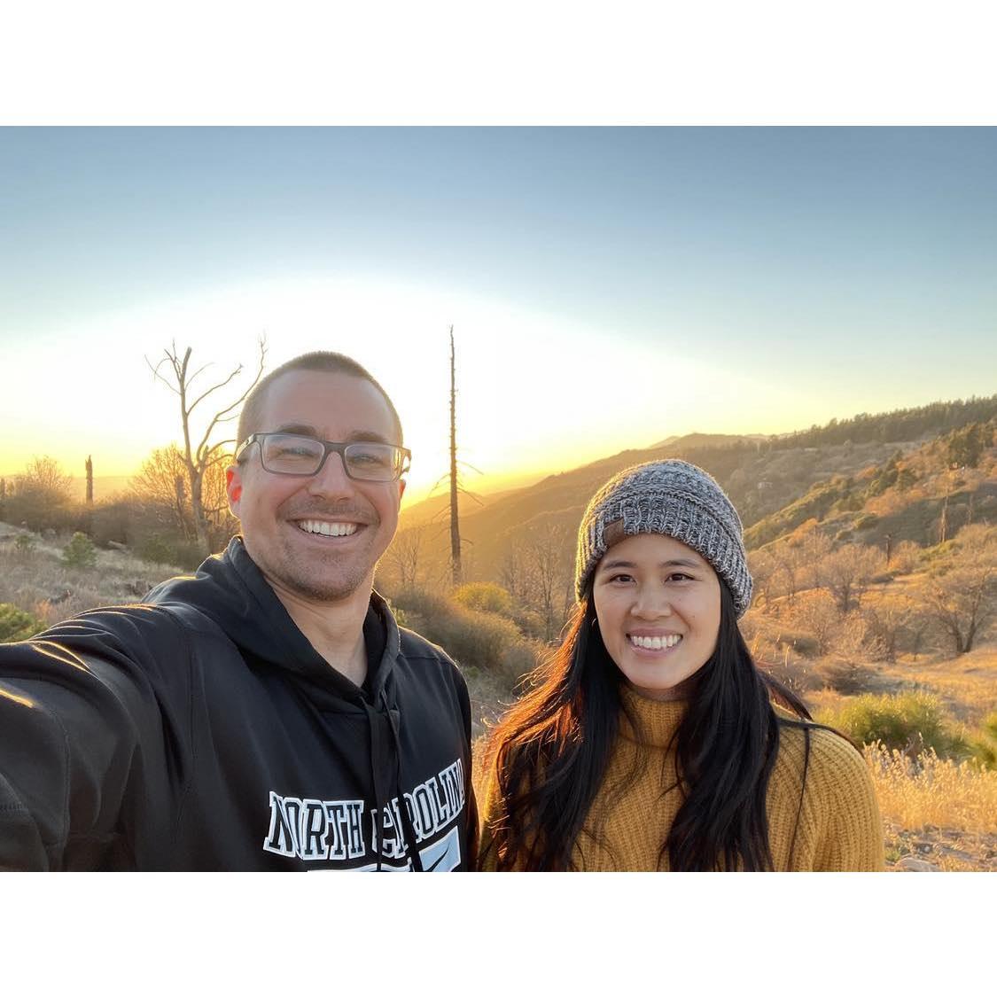 Lake Arrowhead sunsets