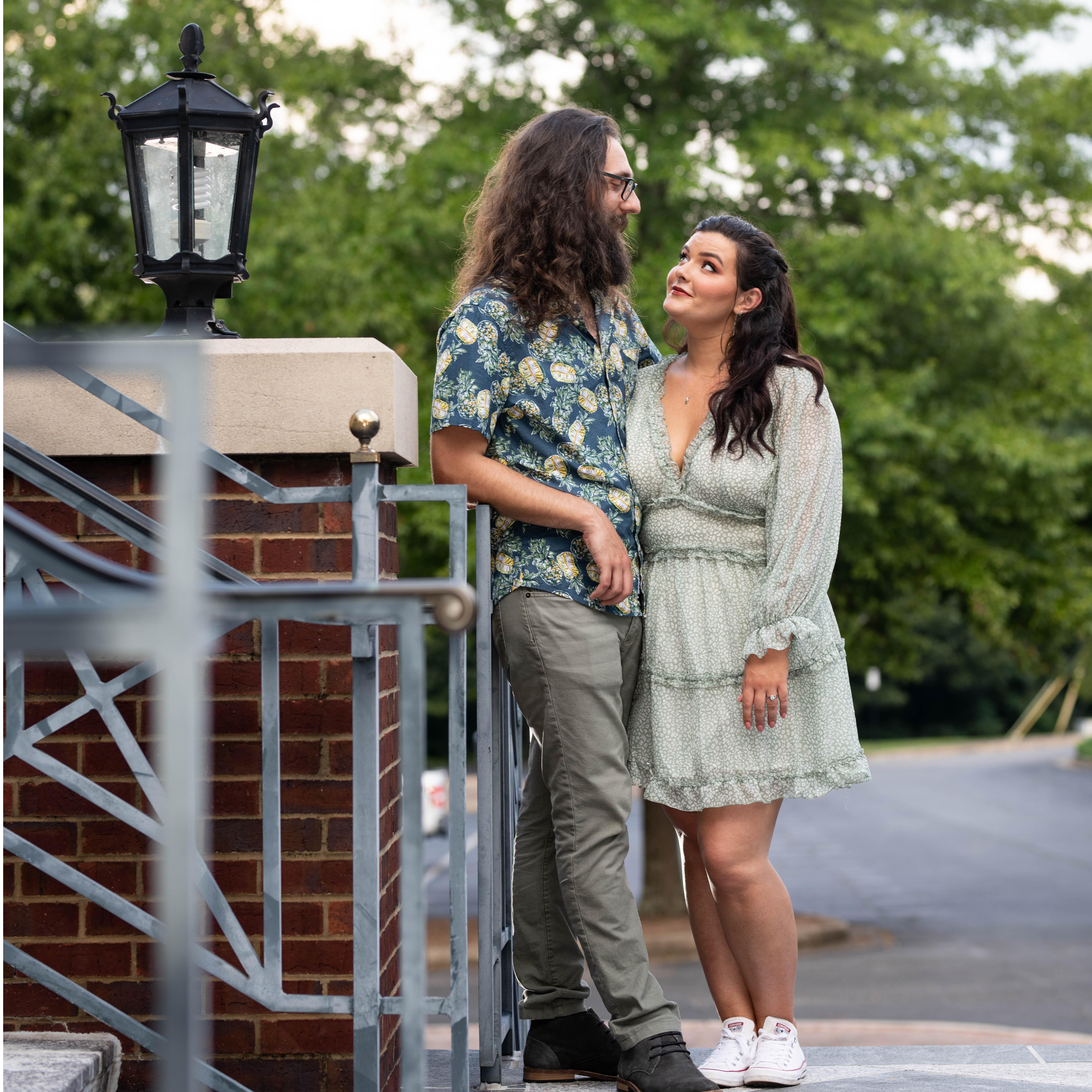 Engagement shoot. Neal said something clever... for sure.