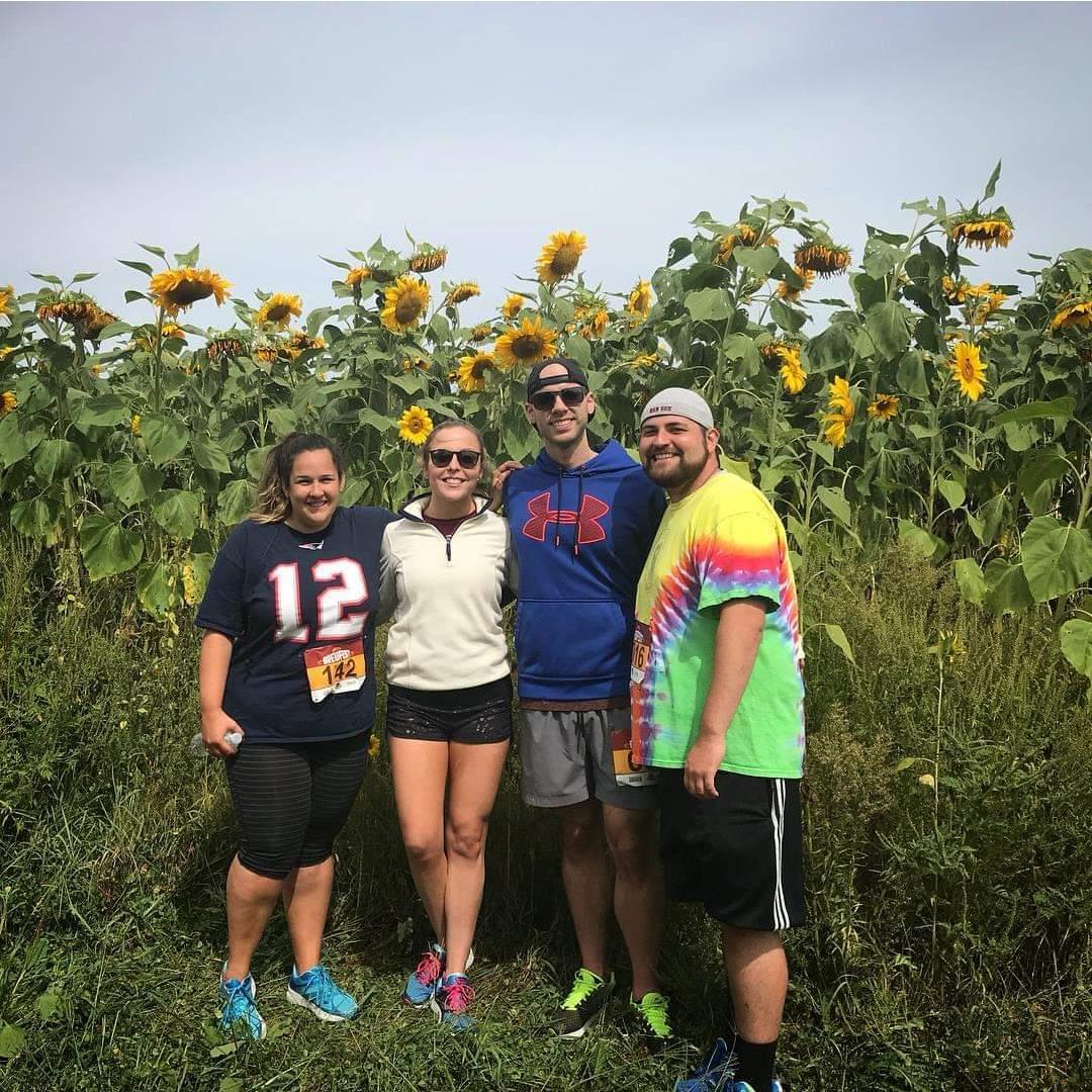 Harpoonfest 5k with Amanda and Russell. September 2018.
