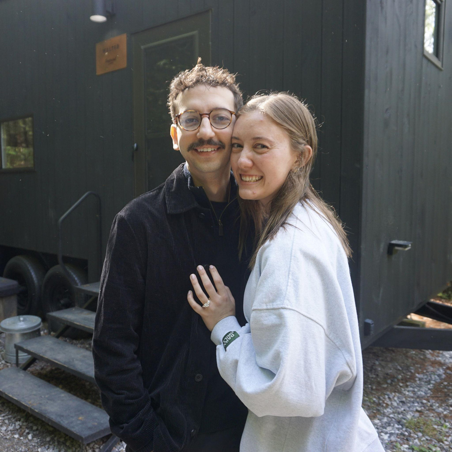Our 1 year anniversary and the day Benjamin proposed!