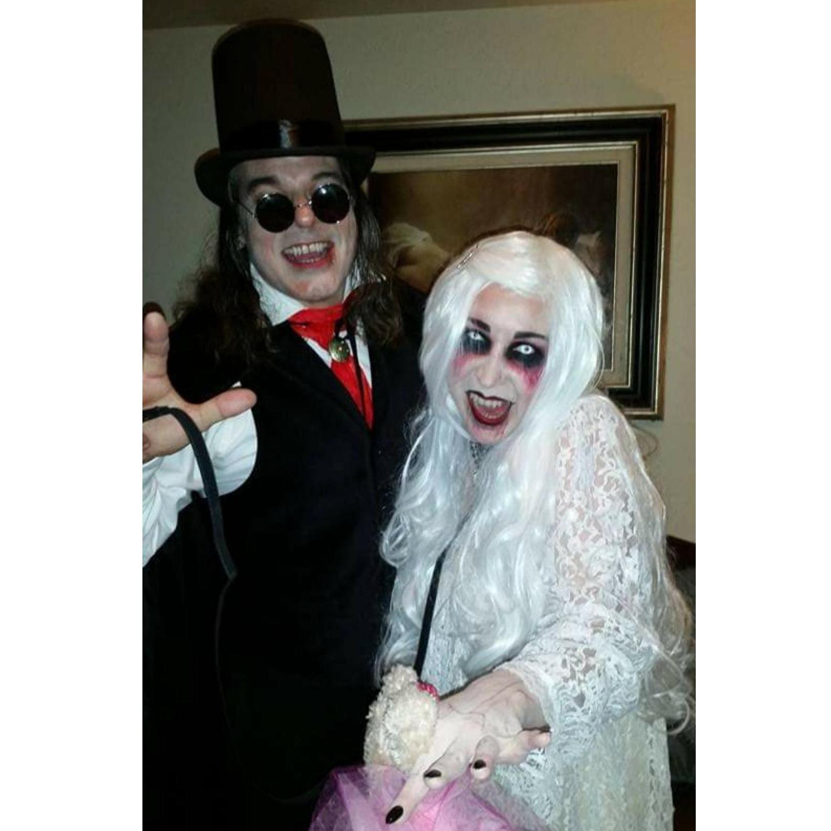 Our first Halloween! Victorian Vampires on the loose!