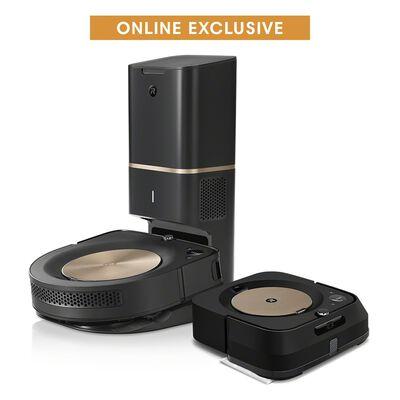 iRobot® Roomba® s9+ Self-Emptying Robot Vacuum & Braava jet® m6 Robot Mop Bundle