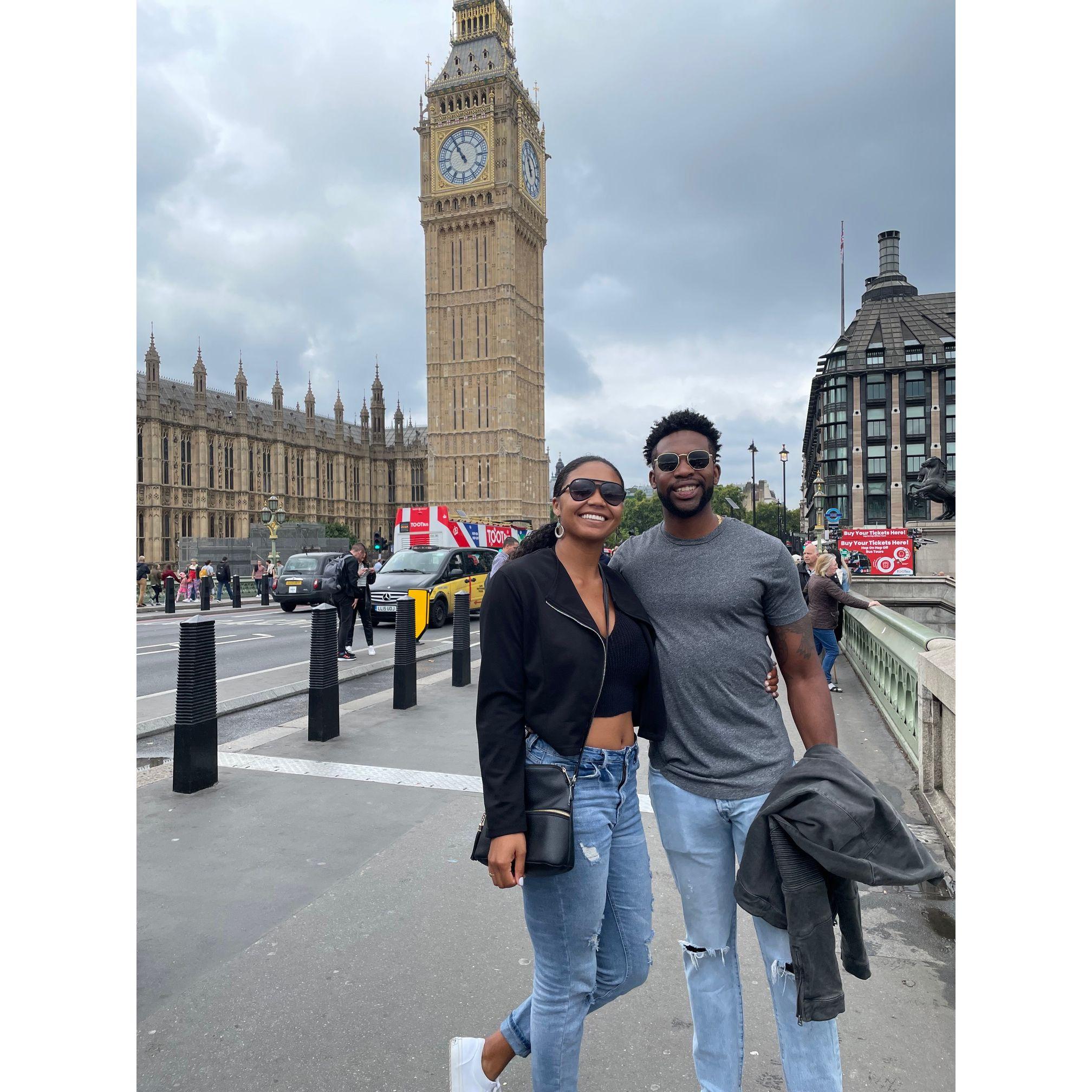 "London baby!" - Joey Tribiani