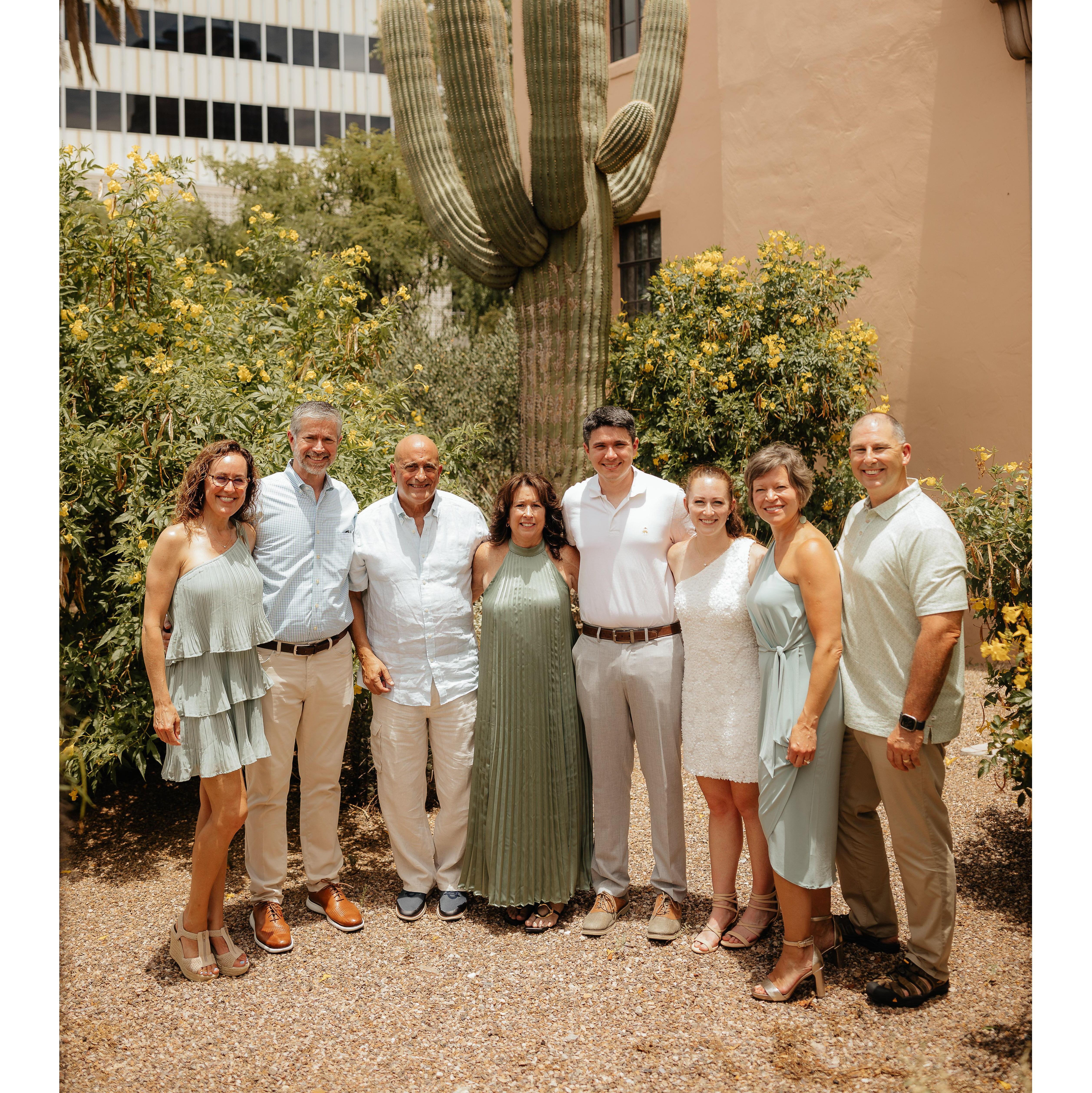 Not so random photoshoot with our parents.