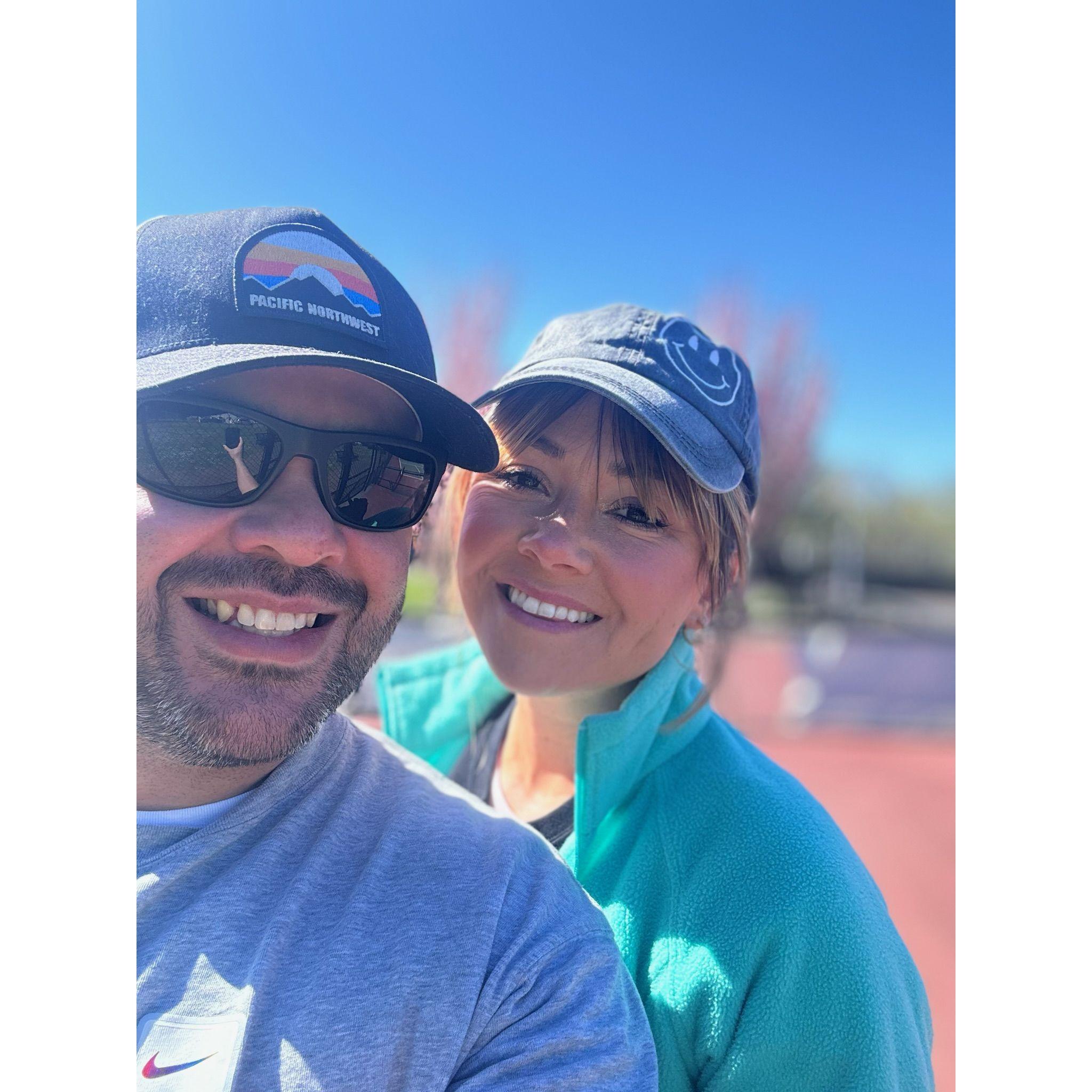 Pickleball partners!
