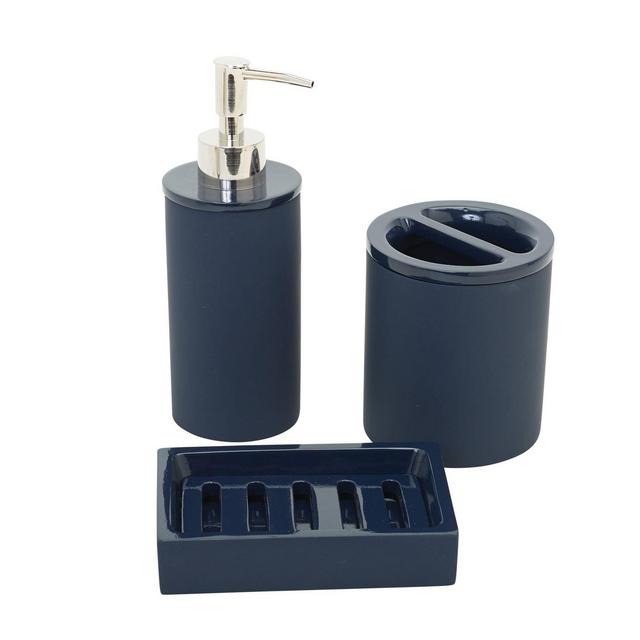 3pc Smart Accessories Bundle Navy - Zenna Home