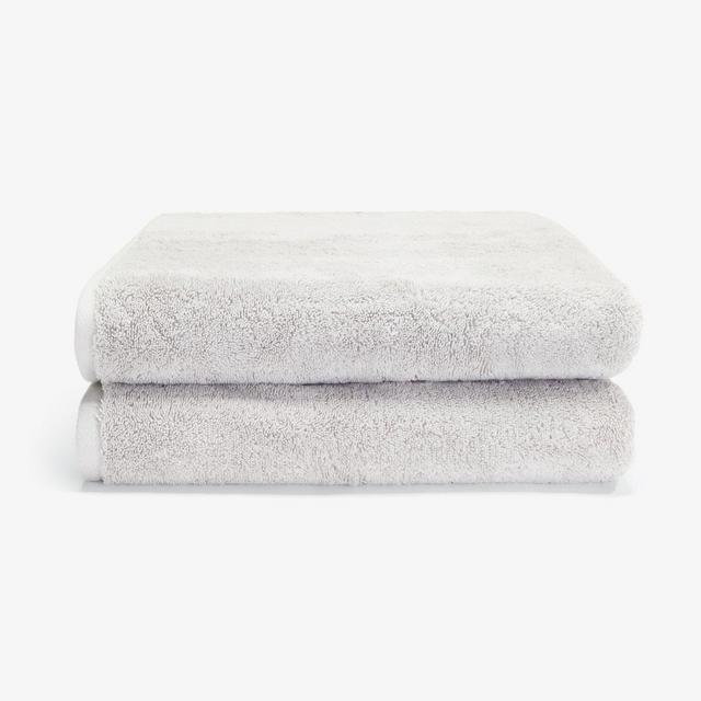 Serene Bath Sheets - set of 2, light grey