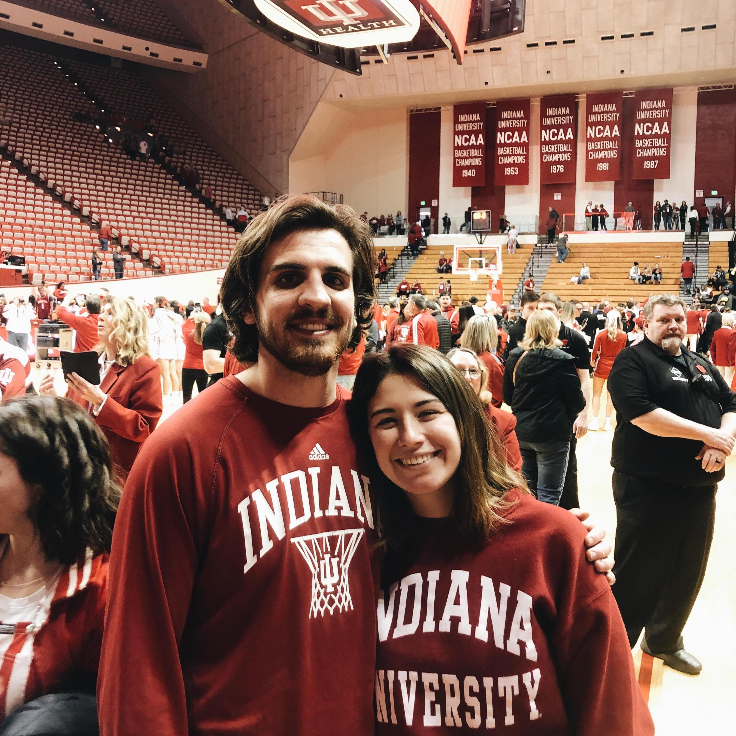 Last IU game as students - Feb 2020