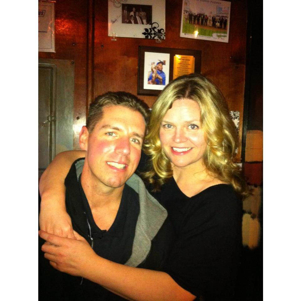 In our first year of dating, 12 years ago!