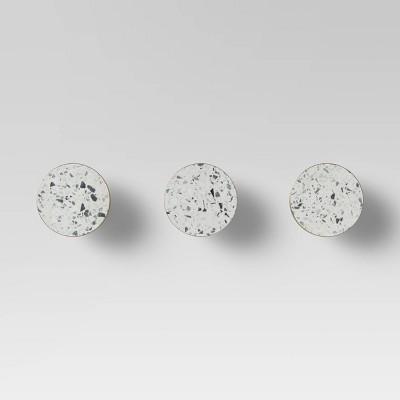Set Of 3 Wall Hooks Light Gold - Project 62™