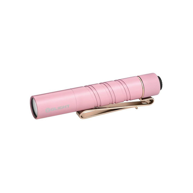 OLIGHT I3T 2 EOS Pocket EDC Flashlight, 200 Lumens Compact Bright Handheld Flash Lights, Dual-Output Tail Switch with AAA Battery and Two-Way Pocket Clip for Camping and Hiking (Sweet Pink)