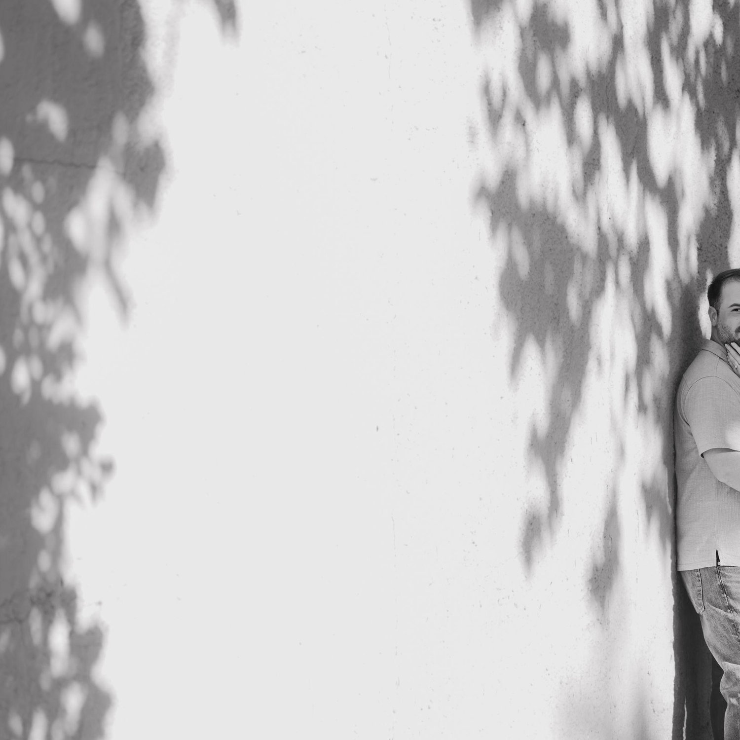 Engagement photo shoot with our wedding photographer!