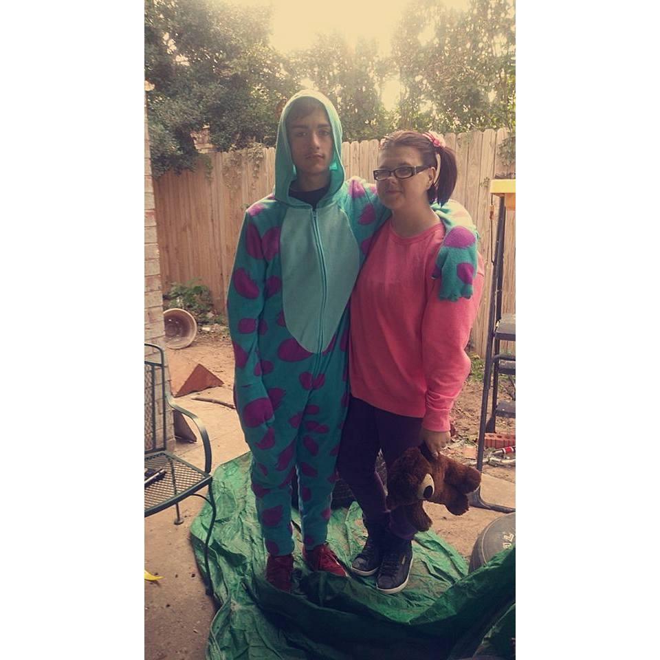 Halloween 2017. My sully and His boo.