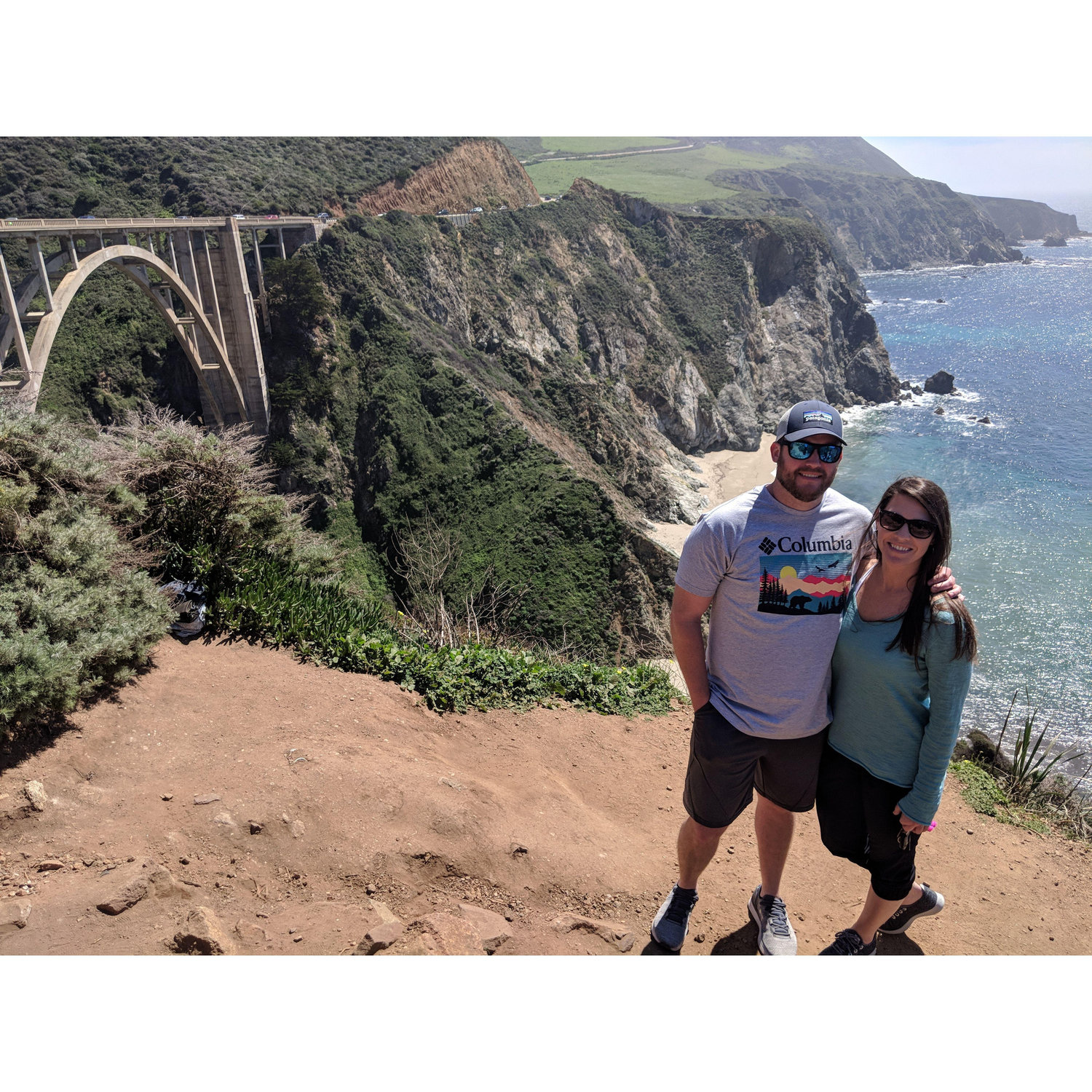 First Road Trip! Jon came to visit in California where we ventured down the Pacific Coast Highway!  Jon was sick but was a trooper the whole time!