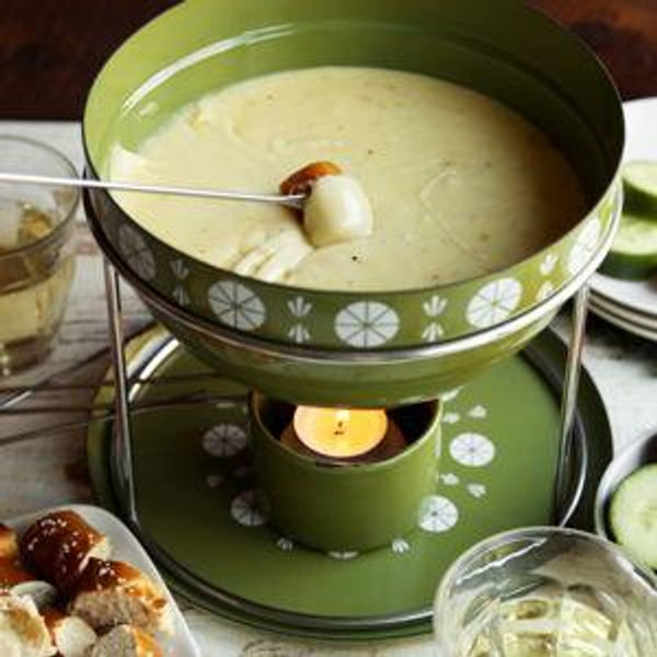Traditional Swiss Fondue Night
