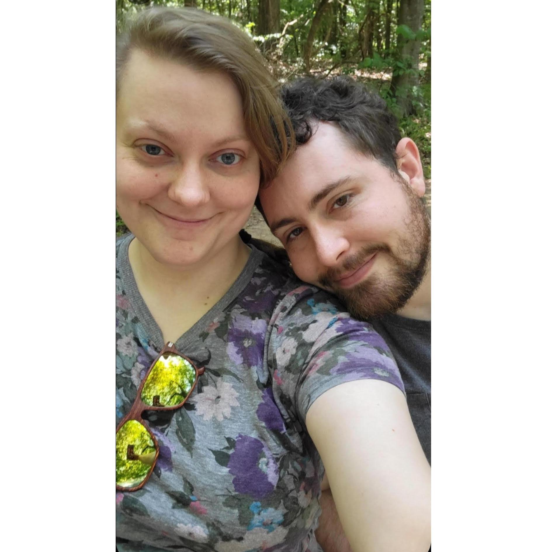Hiking trail team