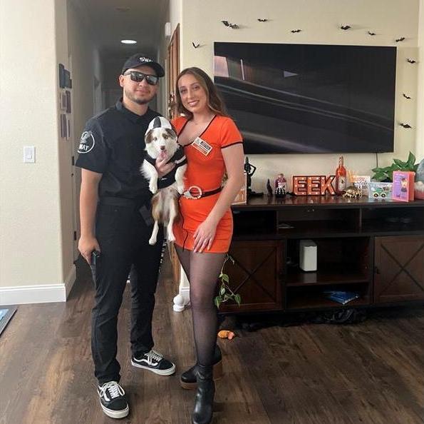 Our first Halloween with our baby Luca 2023