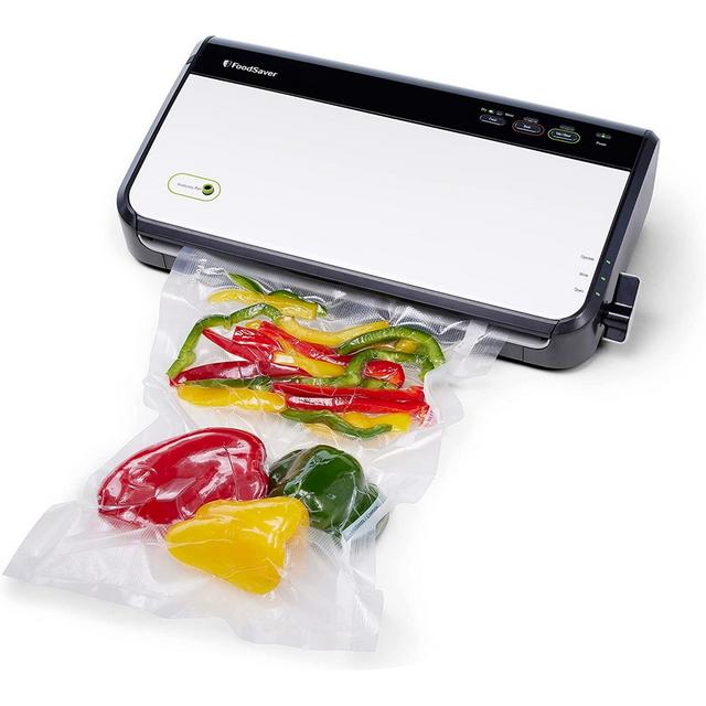 FoodSaver Vacuum Sealer Machine System with Bonus Handheld Vacuum Sealer in White