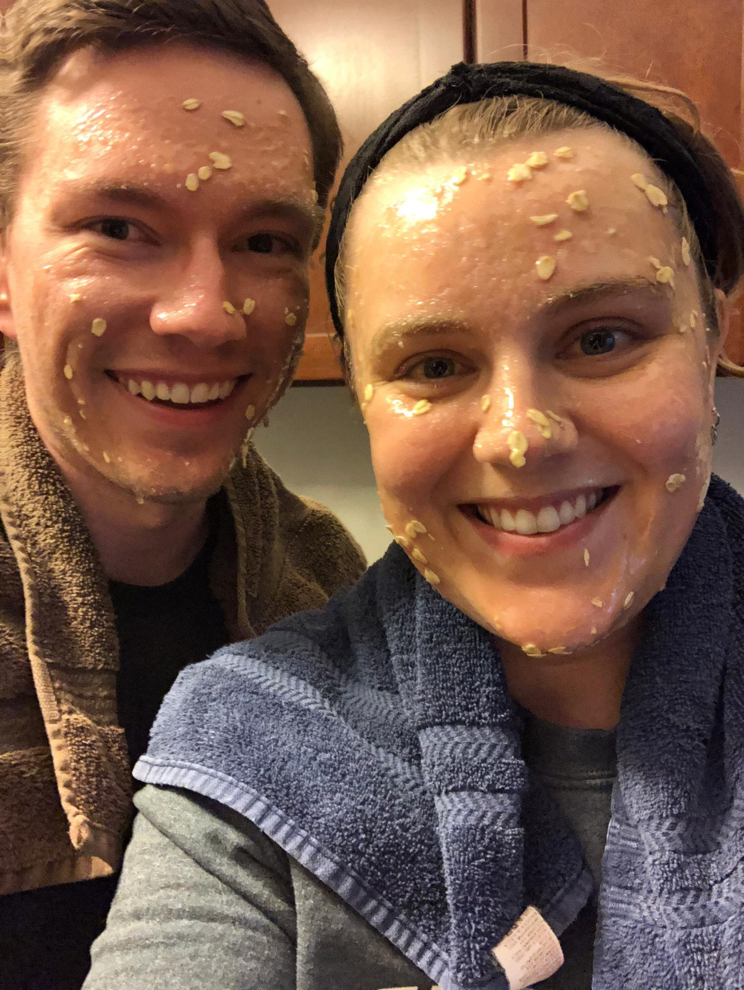 Face masks while in quarantine (April 2020)