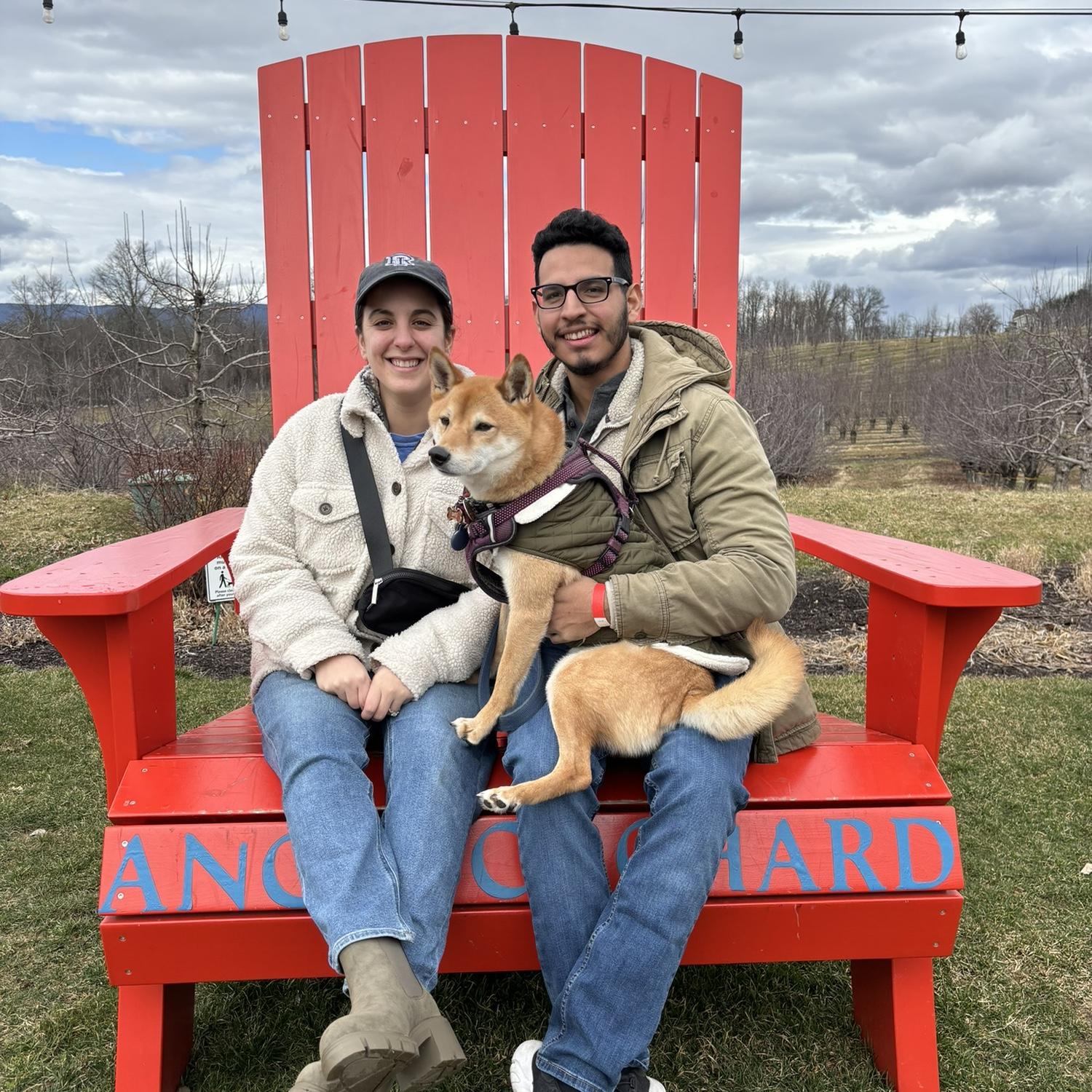 2024 - Joe and Julia at Angry Orchard brewery!