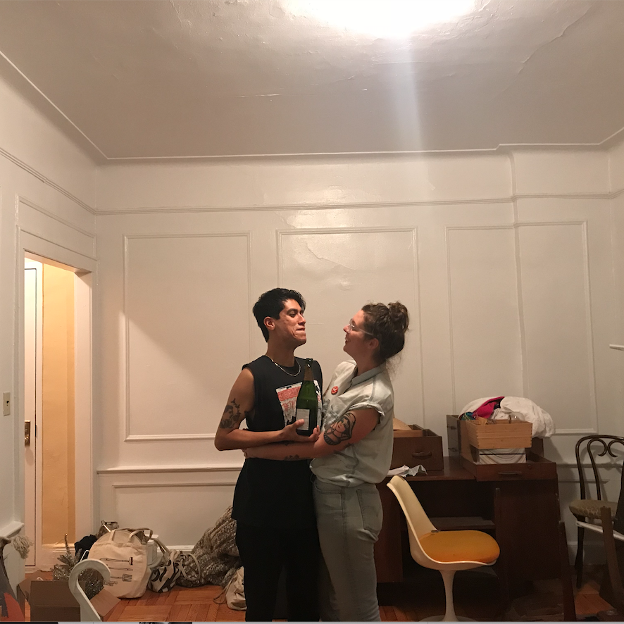 Our first apartment together!