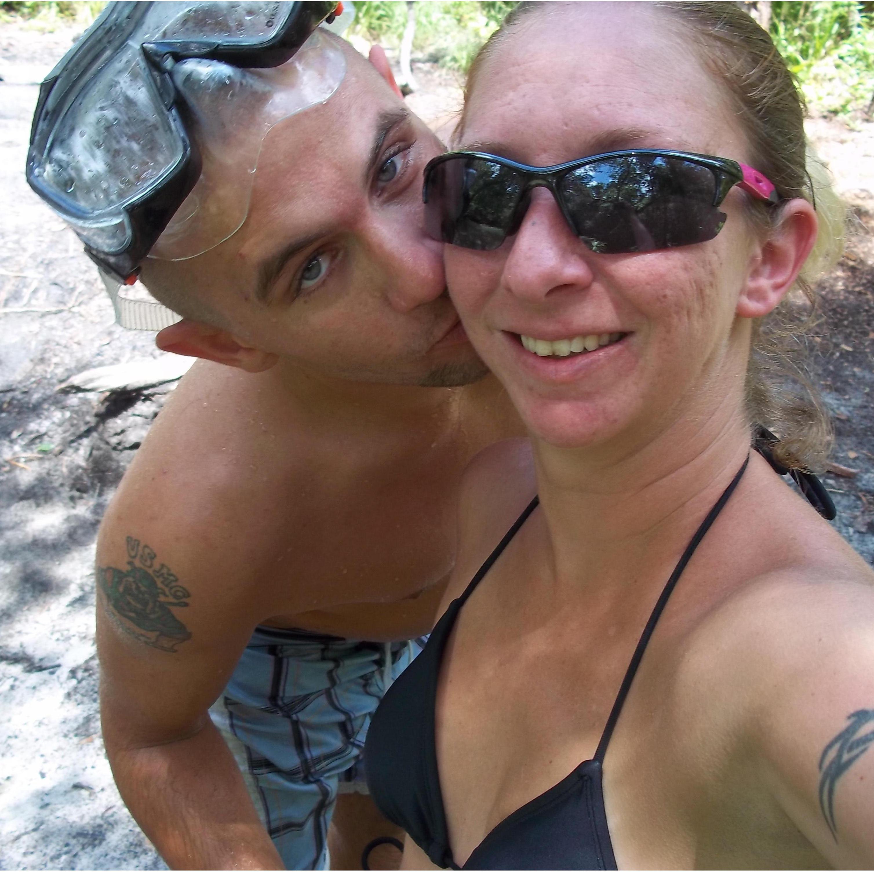 One of our first times to the springs.