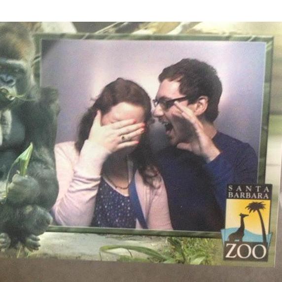 Andrew definitely has a silly side!