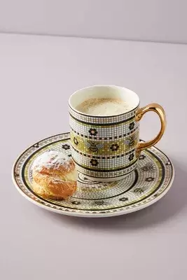 Bistro Garden Tile Mug