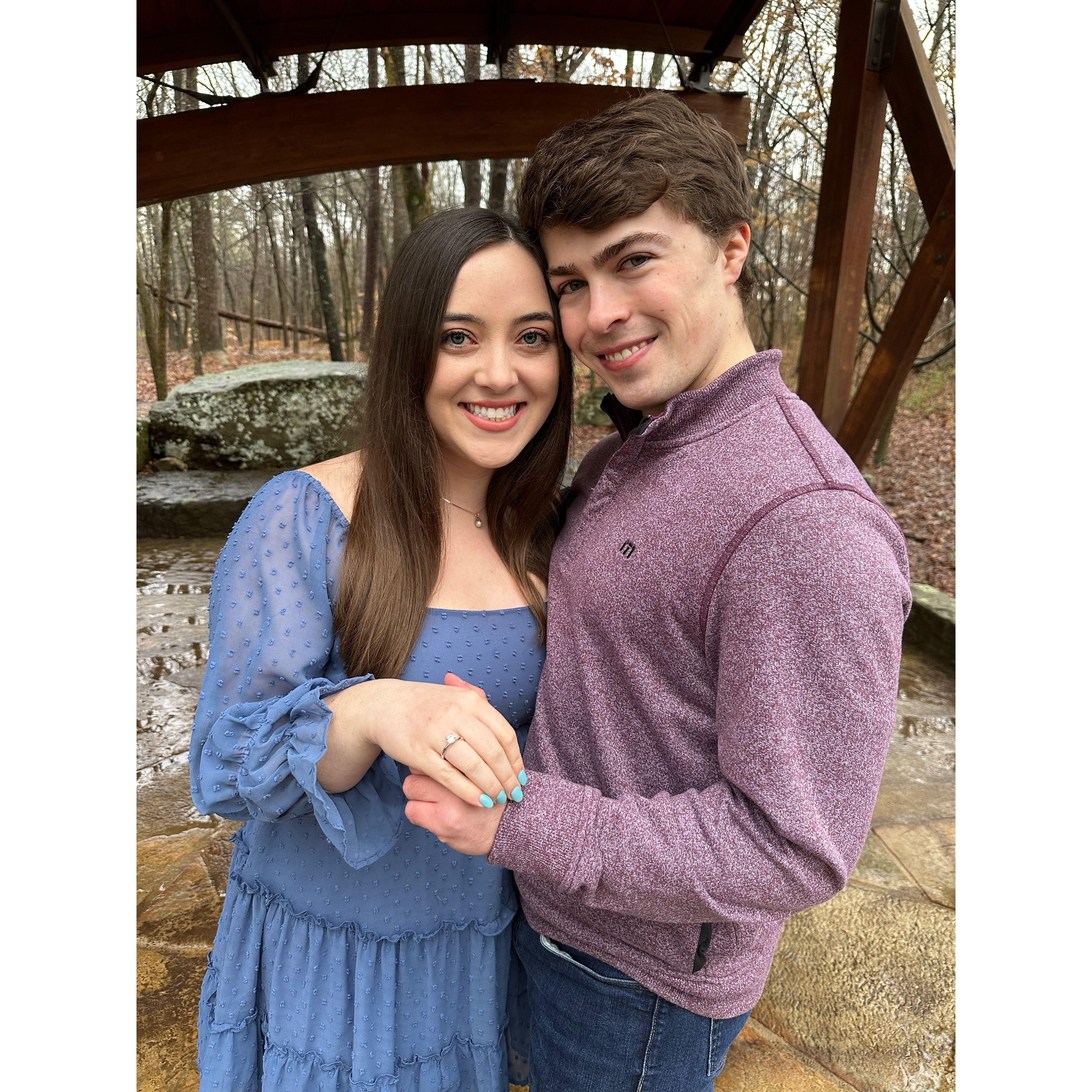 Chase proposed to Taylor. 03/24/2023