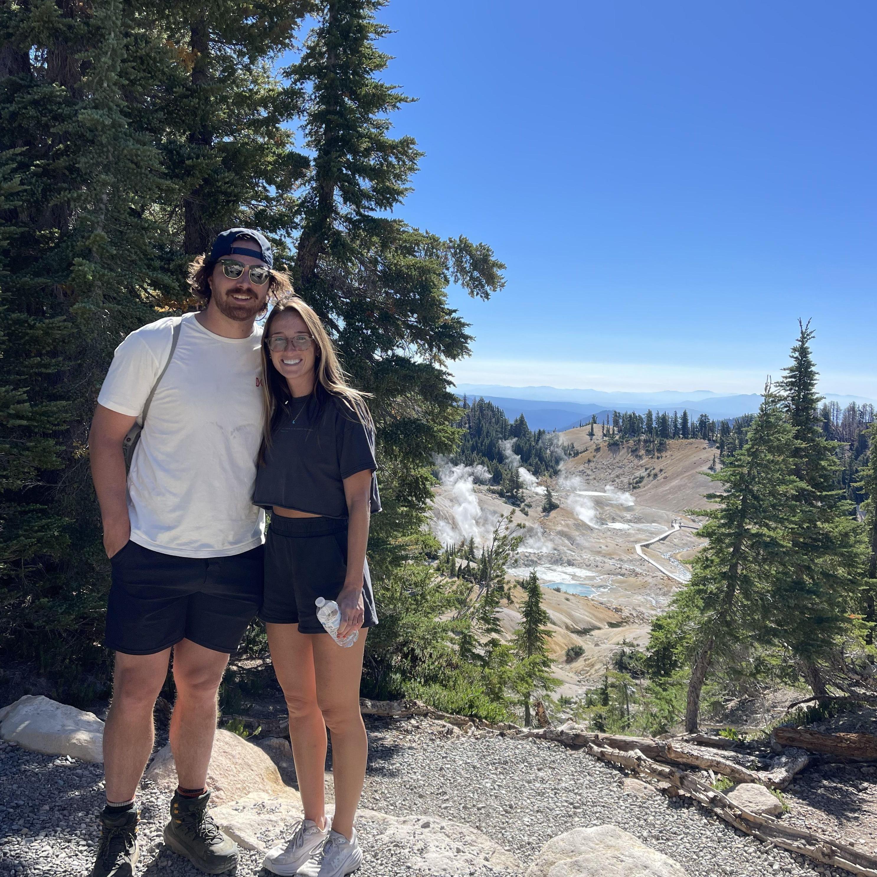 Us in Lassen Volcanic National Park!