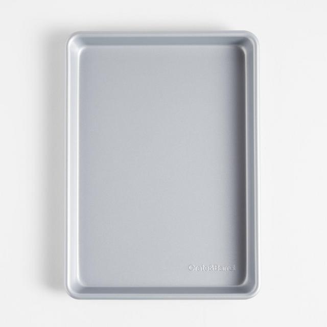 Crate & Barrel Silver Quarter Sheet Pan