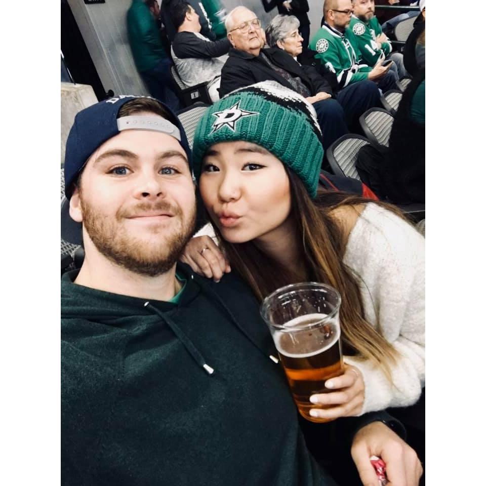 We love attending sporting events together!