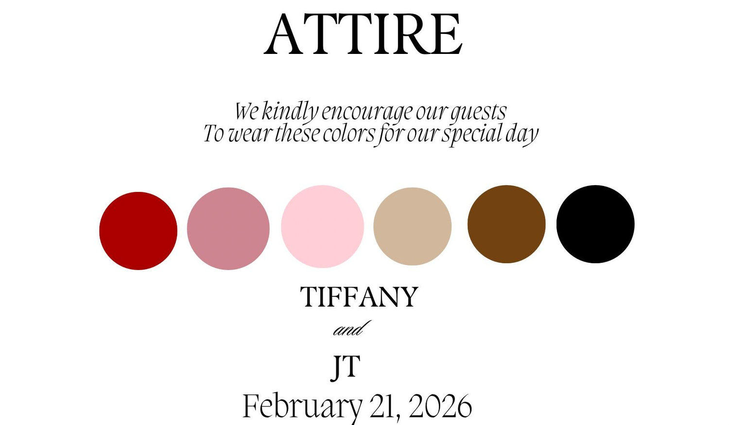 The Wedding Website of Tiffany Studey and JT Westberry