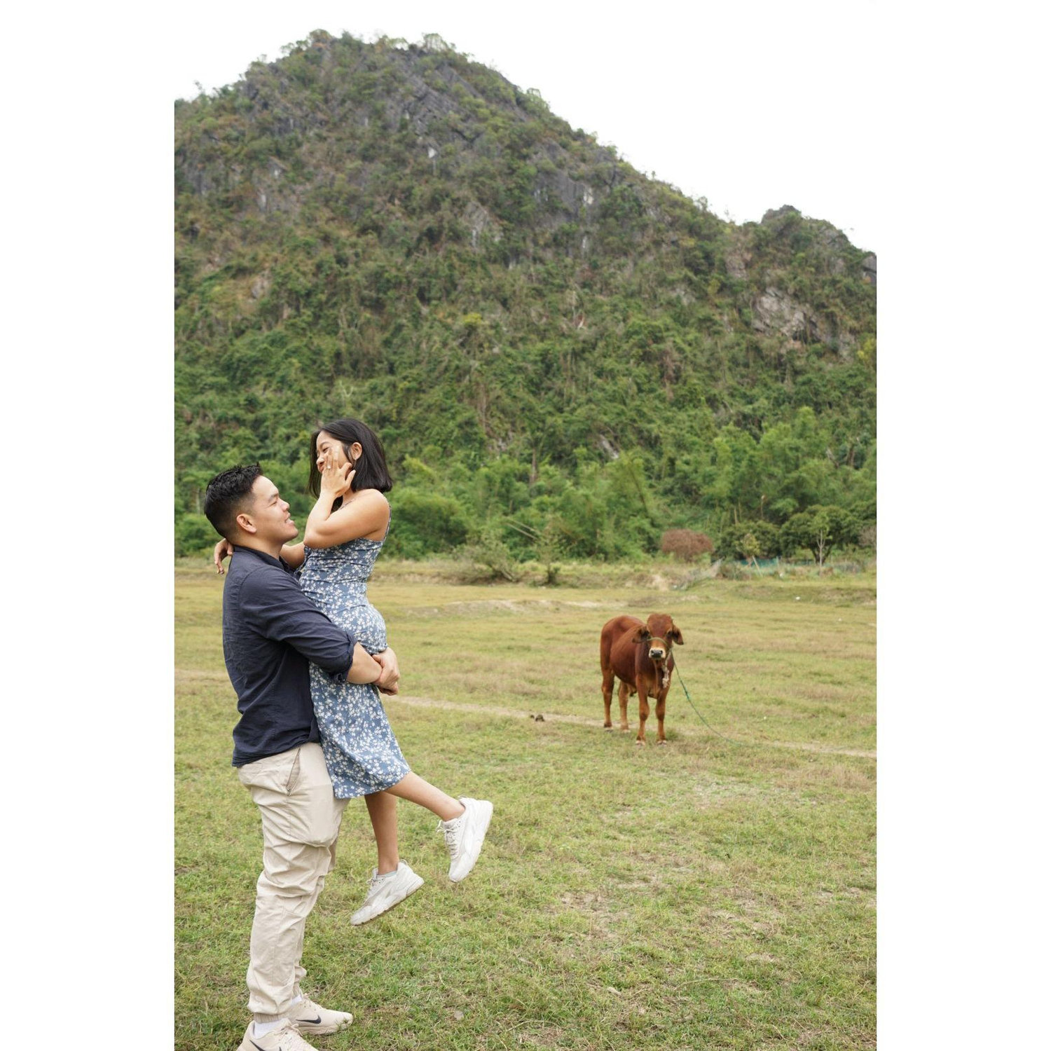 The one where they get Engaged - Location: Vietnam ( Where we both came from)
