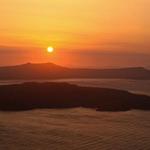 Watch the famous Santorini sunset