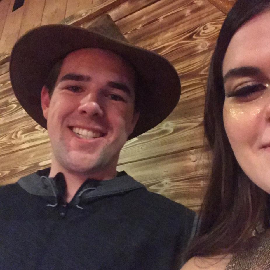 October 27, 2018 - Our first picture together