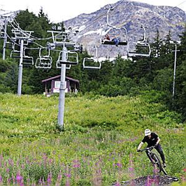 🚵🏻‍♂️ Mountain Biking at Alyeska Resort
