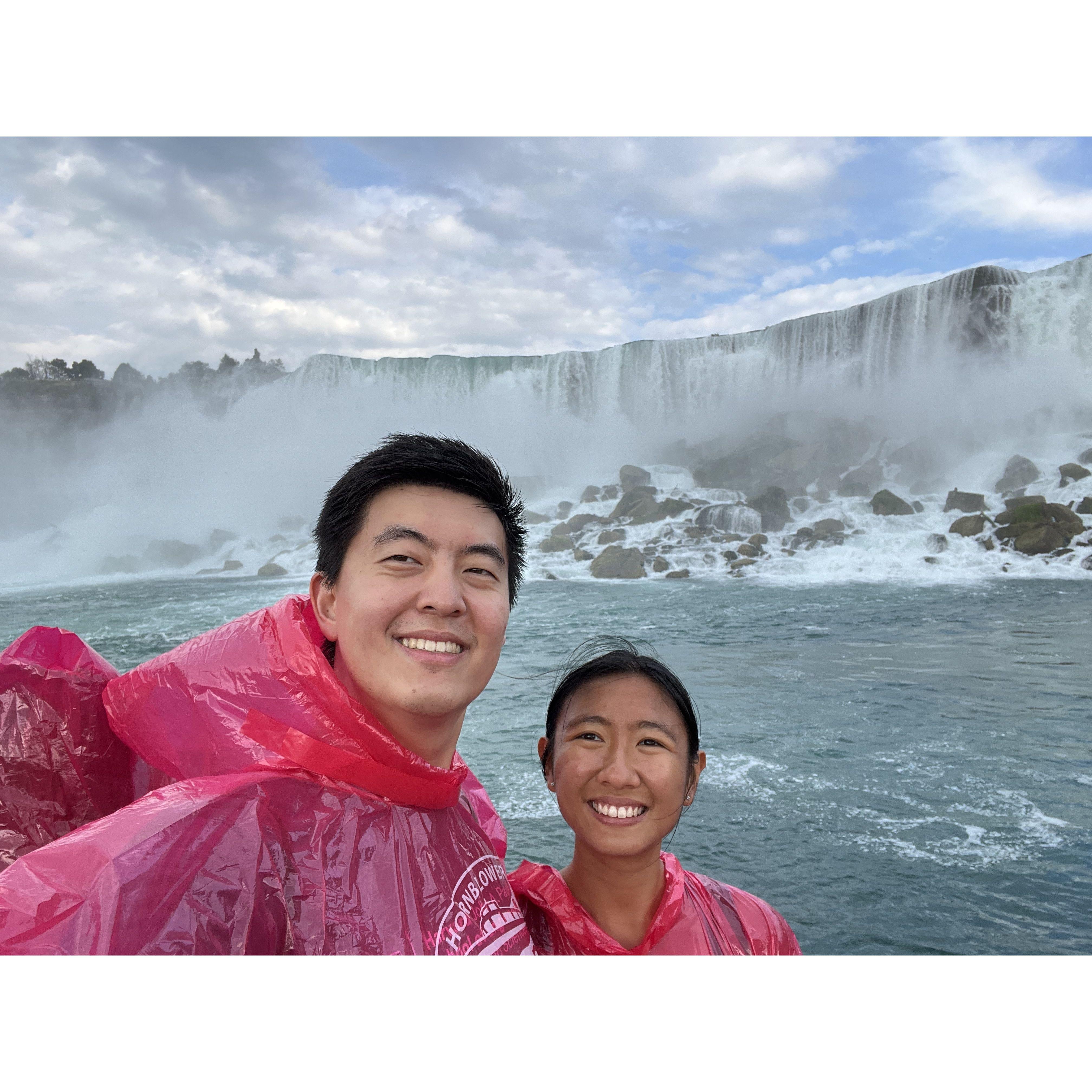 The classic couples' trip to Niagara Falls